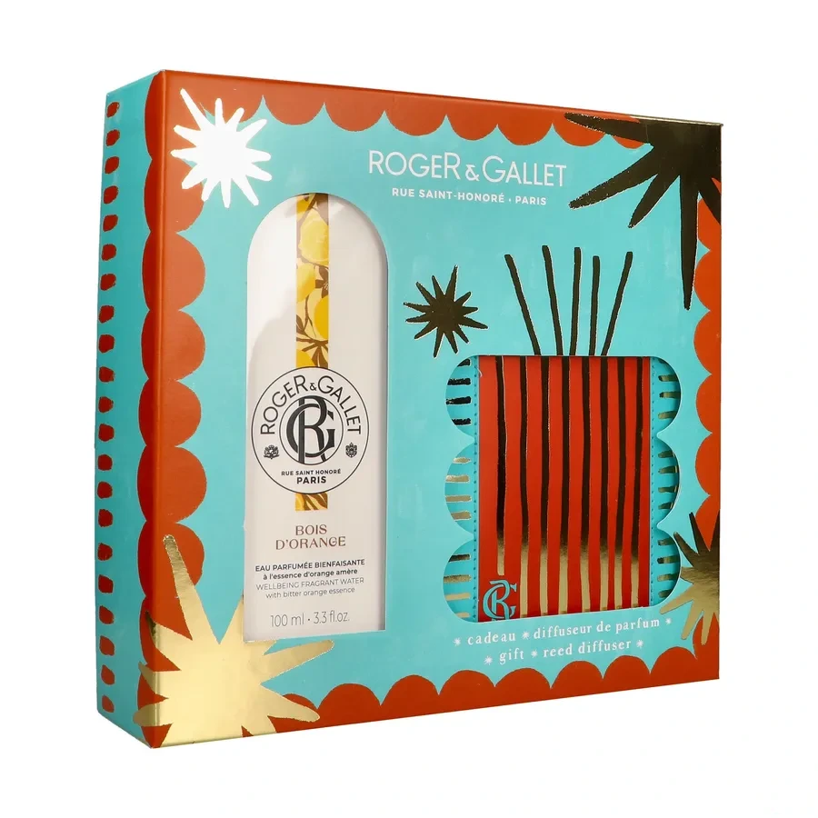 Roger et Gallet Coffret Eau Parfumée Bienfaisante et Diffuseur de Parfum