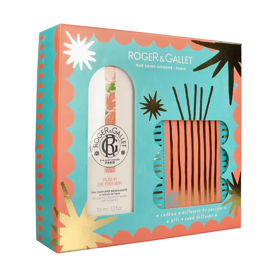 Roger et Gallet Coffret Eau Parfumée Bienfaisante et Diffuseur de Parfum