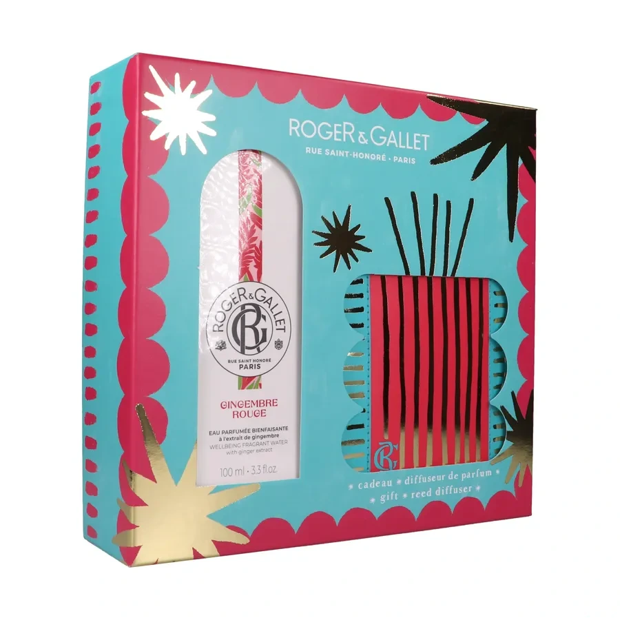 Roger et Gallet Coffret Eau Parfumée Bienfaisante et Diffuseur de Parfum