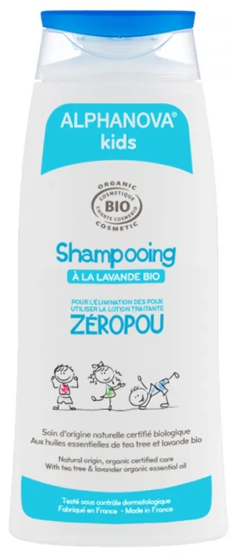 Alphanova Kids ZeroPou Shampoing Bio