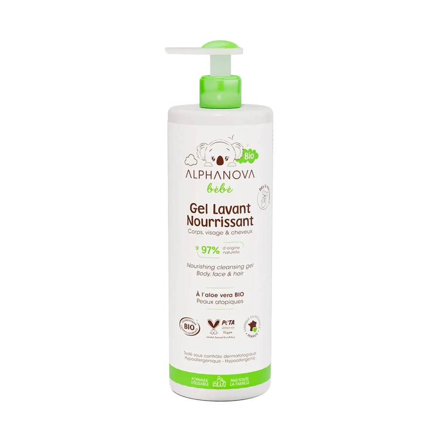 Alphanova Bébé Gel Lavant Nourrissant