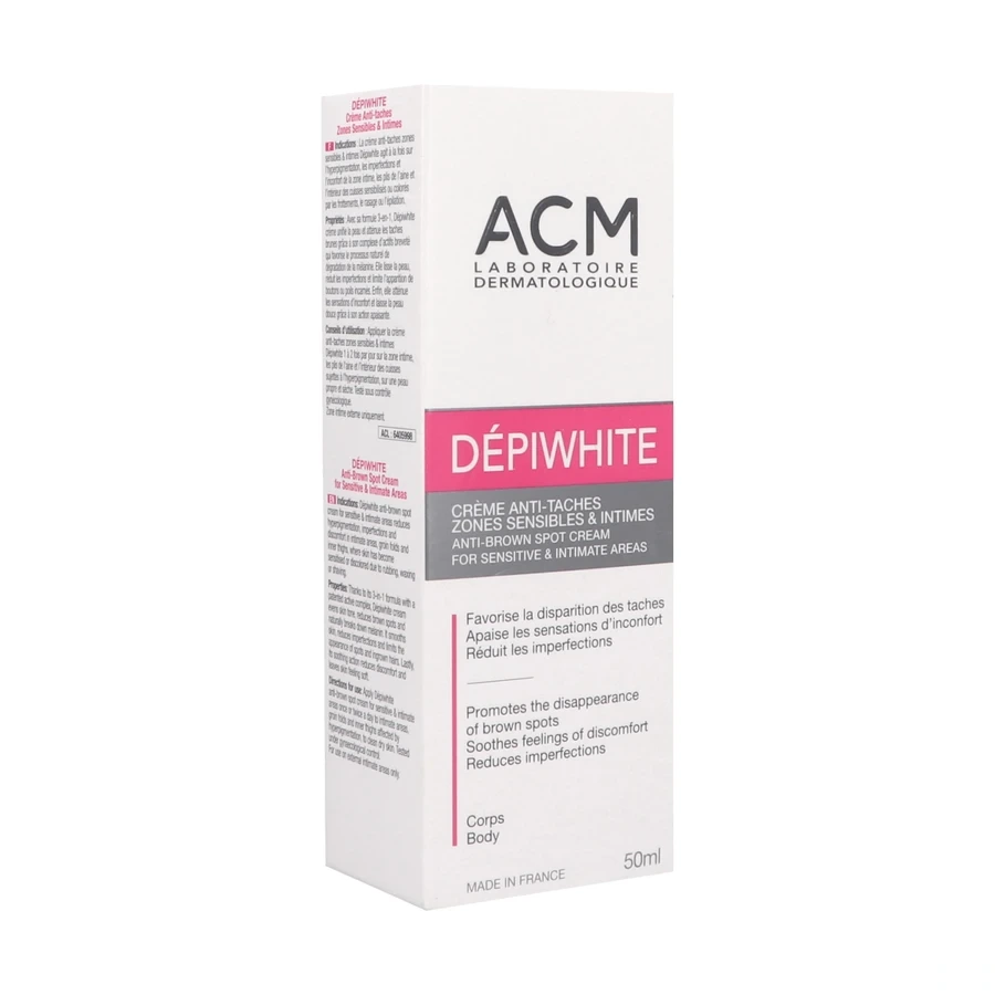 ACM Dépiwhite Crème Anti-Taches Zones Sensibles & Intimes