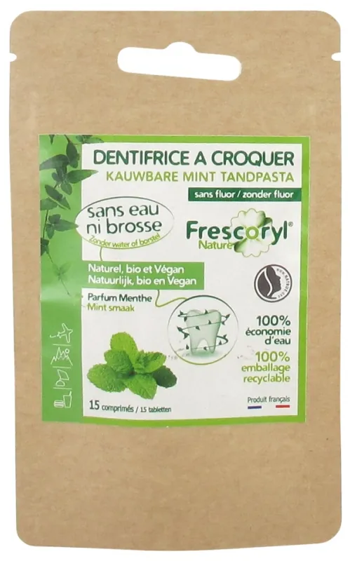 Frescoryl Dentifrice à Croquer