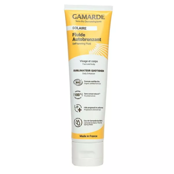 Gamarde - Fluide solaire autobronzant - 100ml