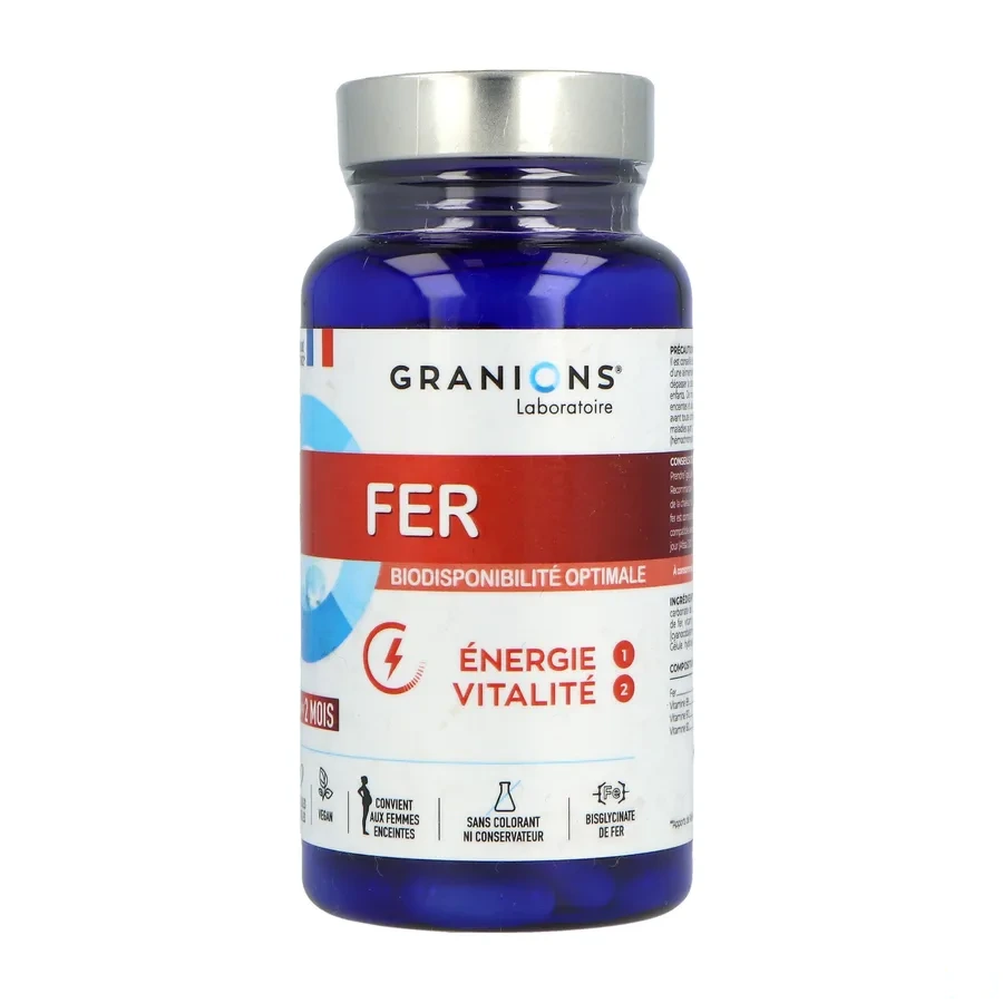 Granions Fer énergie et vitalité