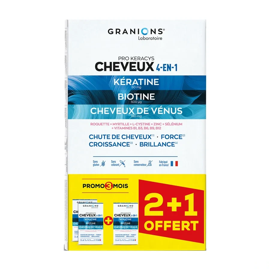 Granions Pro Keracys Cheveux 4 en 1