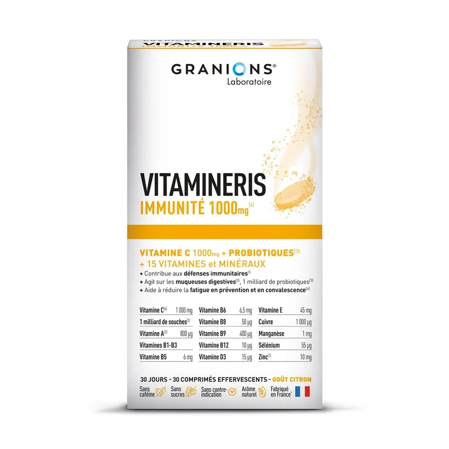 Granions Vitamineris Immunité 1000 mg