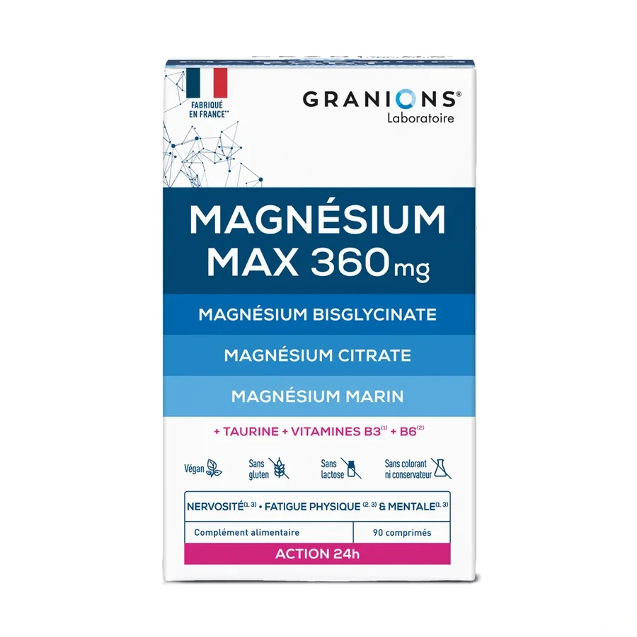 Granions Magnésium Max 360 mg