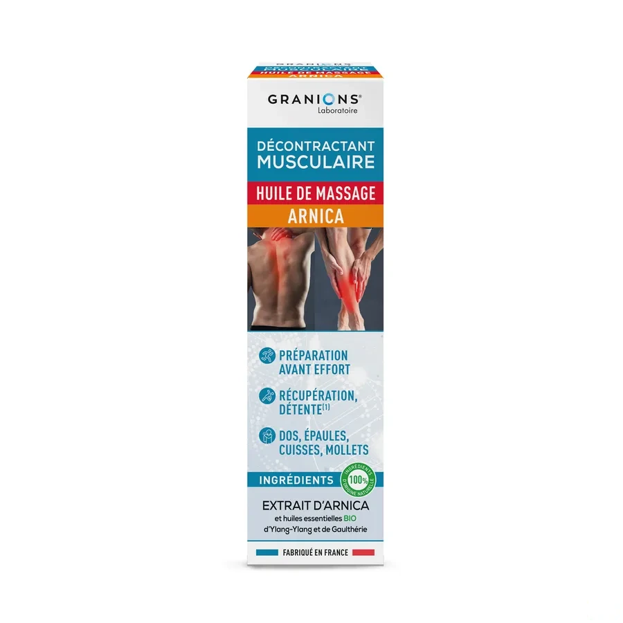 Granions Décontractant Musculaire Huile de Massage