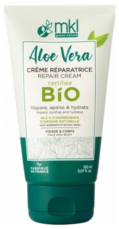 MKL Crème Réparatrice Aloe Vera Bio