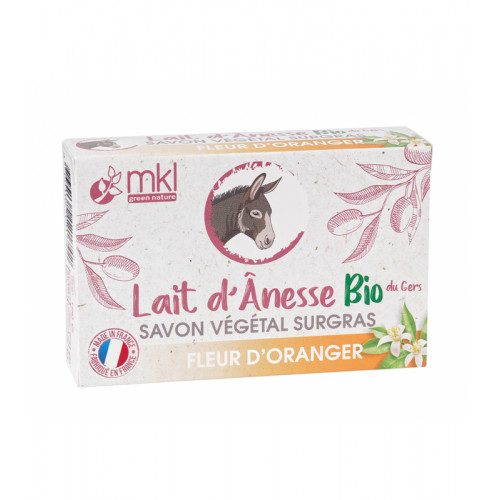 MKL Savon Végétal au Lait d'ânesse Bio