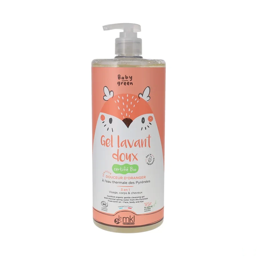 MKL Baby Green Gel Lavant Doux Bio
