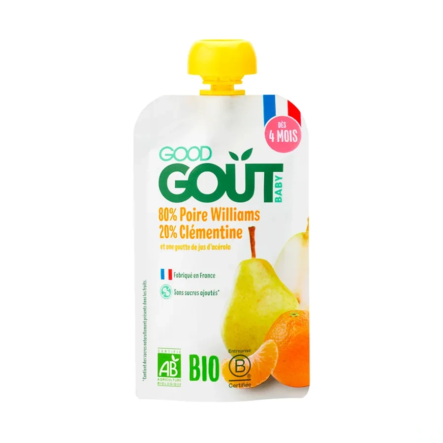 Good Goût Compote Bébé dès 4 mois