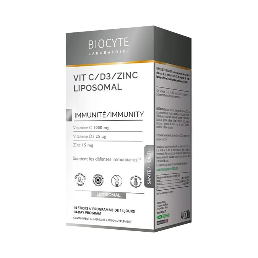 Biocyte Vit C/D3/Zinc Liposomal