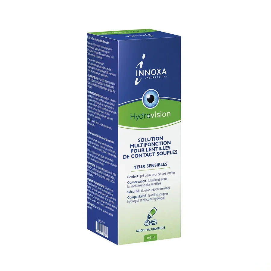 Innoxa Hydravision Solution pour Lentilles