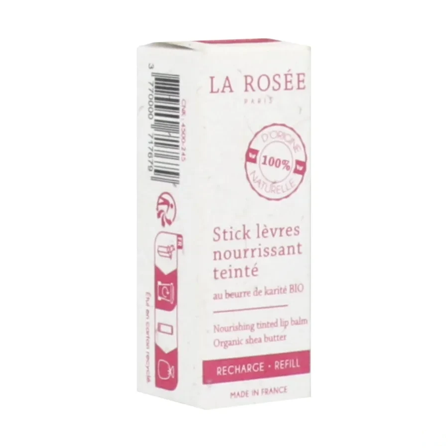 La Rosée Stick Lèvres Nourrissant Rechargeable