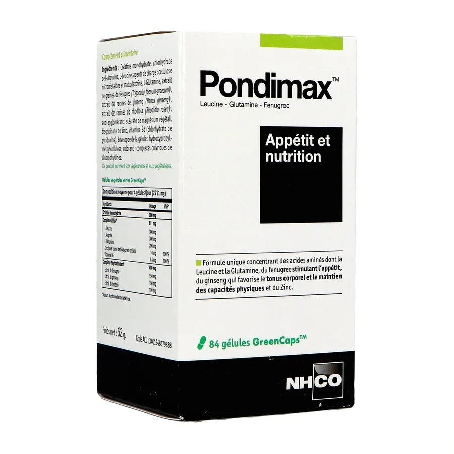 Pondimax Appétit et Nutrition