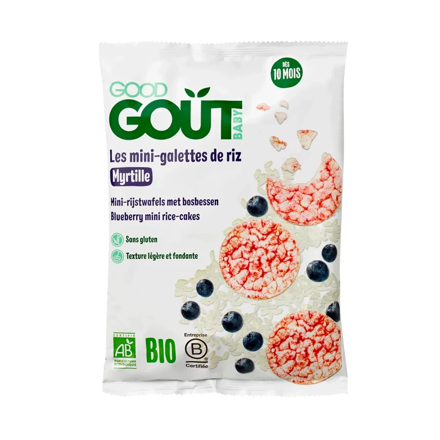 Good Goût Mini Galettes de Riz dès 10 mois