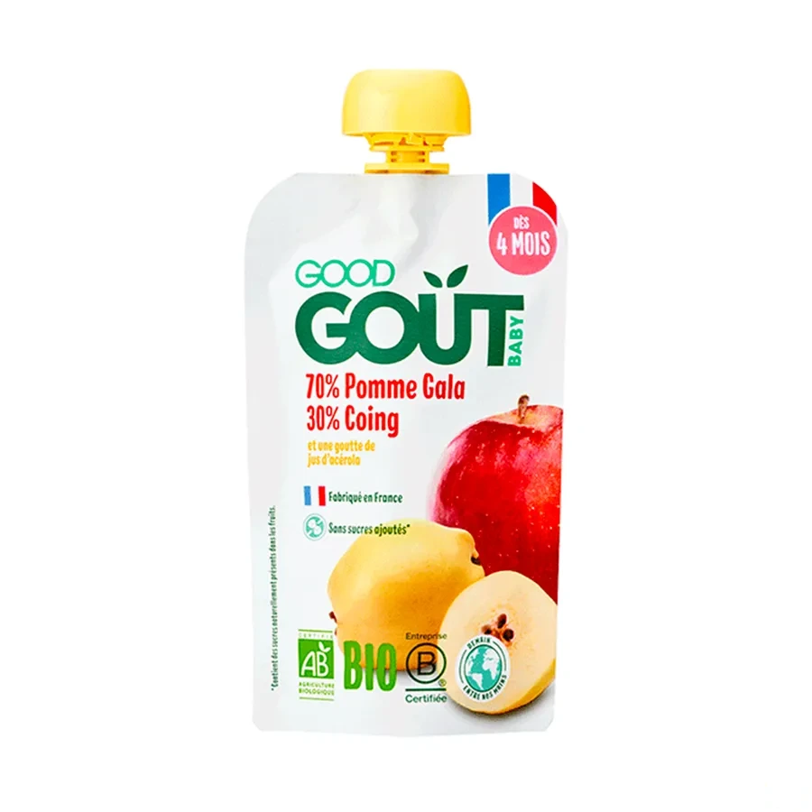 Good Goût Compote Bébé dès 4 mois
