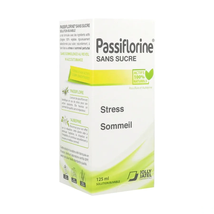 Passiflorine Sans Sucre Stress Sommeil