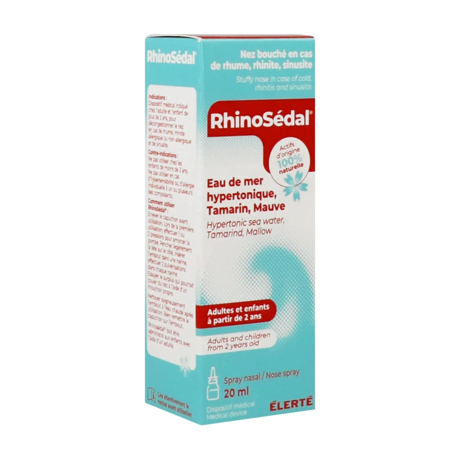 Rhinosedal Spray Nasal Solution Hypertonique