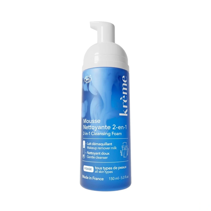 Krème Mousse Nettoyante 2-en-1