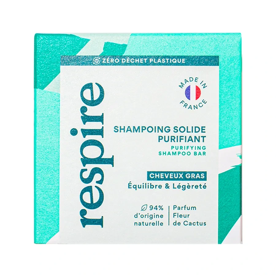 Respire Shampoing Solide Naturel