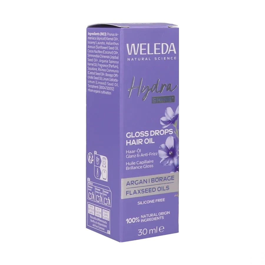 Weleda Hydra Shine Huile Capillaire