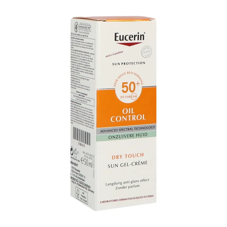Eucerin Oil Control Gel-Crème Solaire SPF50+