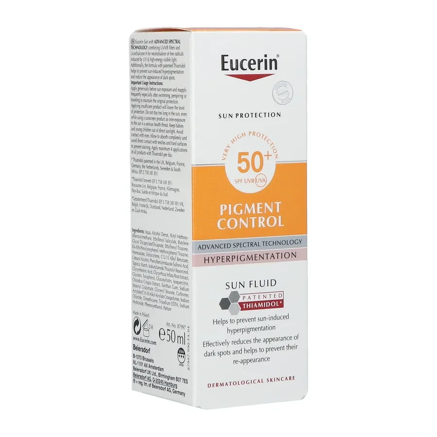 Eucerin Sun Pigment Control Fluide SPF 50+