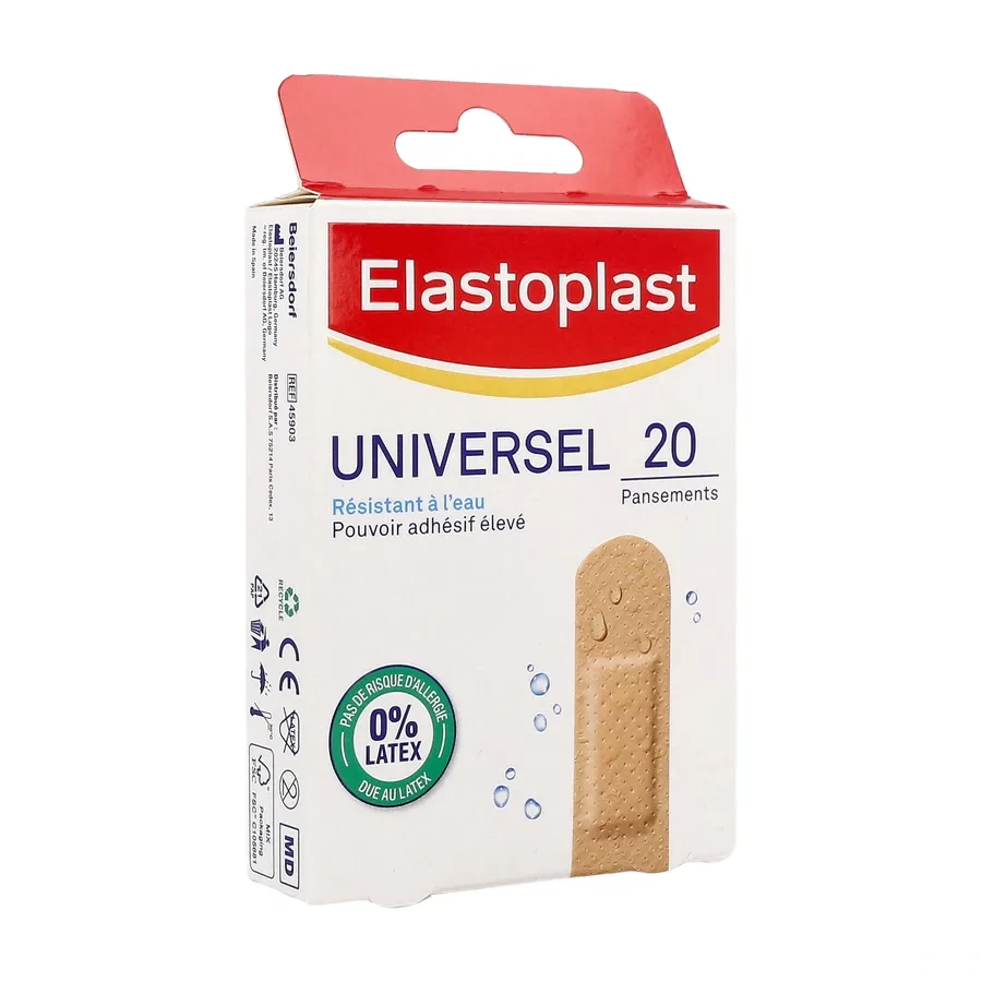 Elastoplast Universel Pansements Résistants à l'Eau