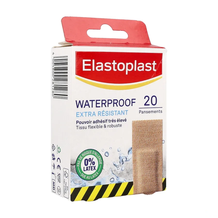 Elastoplast Pansement Extra Résistant Waterproof