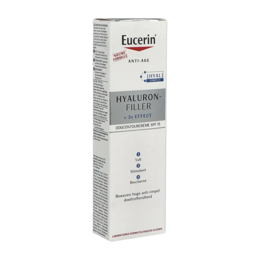 Eucerin Hyaluron-Filler 3X Effect Soin Contour des yeux SPF15
