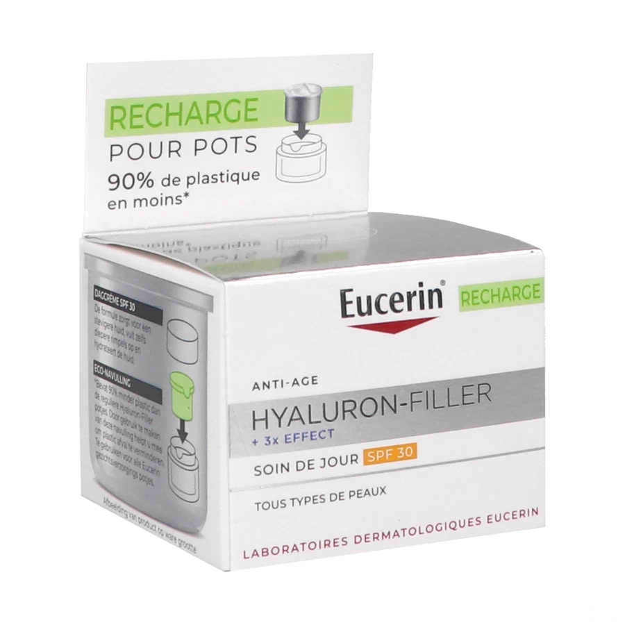 Eucerin Hyaluron-Filler 3X Effect Soin de jour SPF30