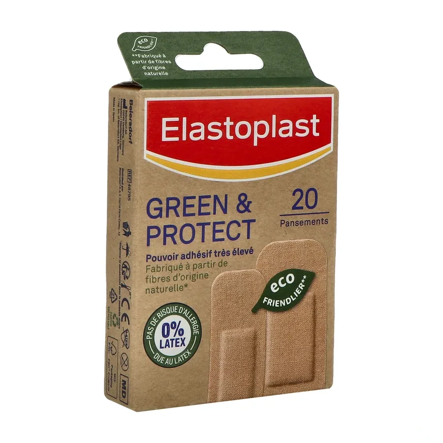 Elastoplast Pansements Green & Protect