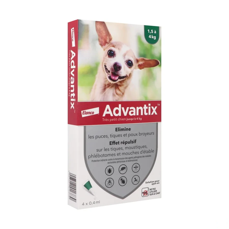 Bayer Advantix Chien Anti-Parasites