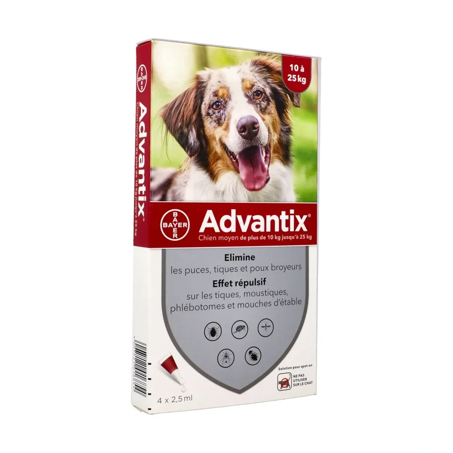 Bayer Advantix Chien Anti-Parasites