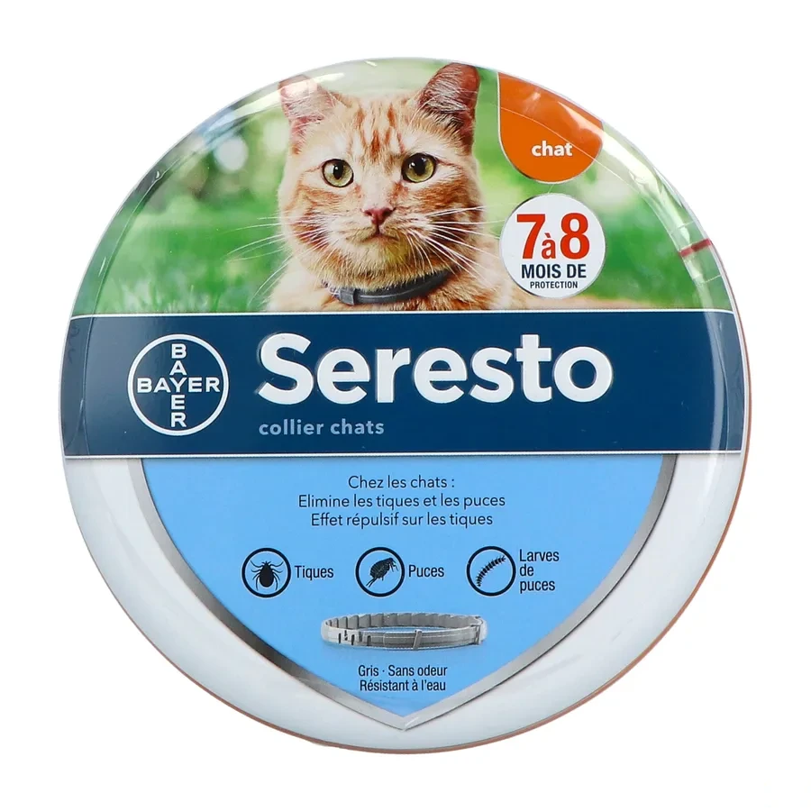 Seresto Collier Anti-puces et tiques pour chat