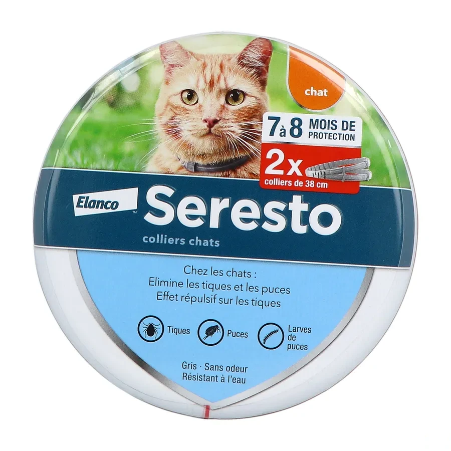 Seresto Collier Anti-puces et tiques pour chat