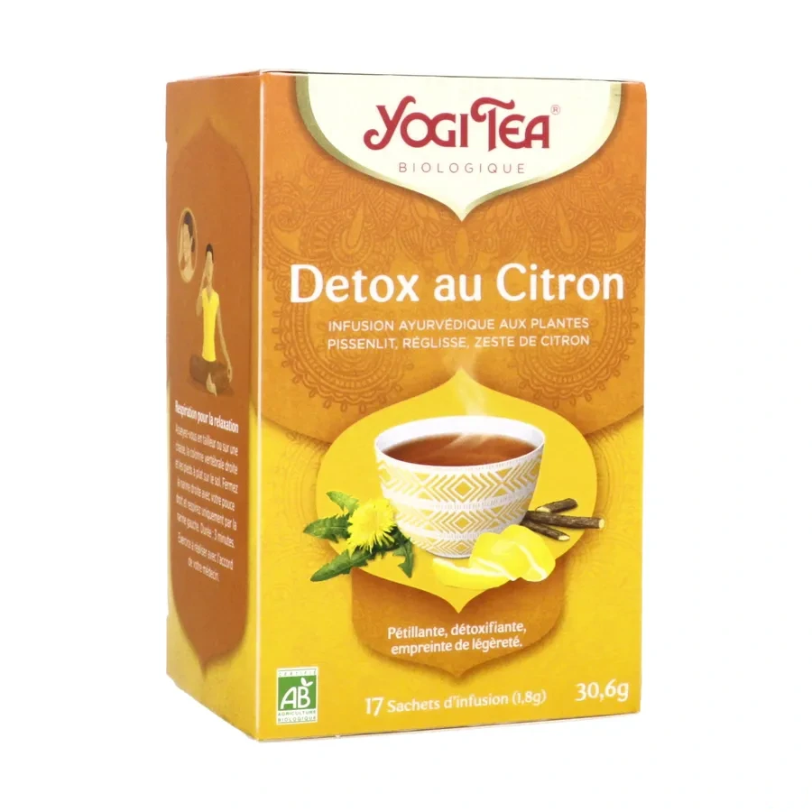 Yogi Tea Detox au Citron Bio