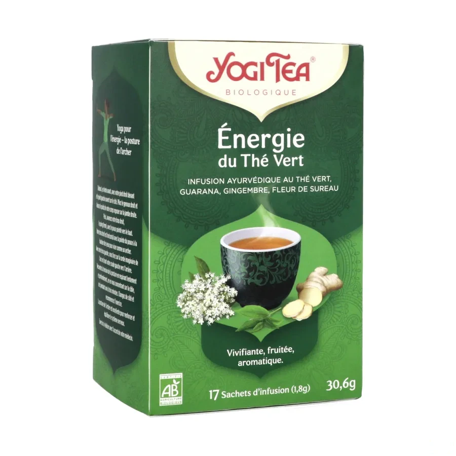 Yogi Tea Thé Vert Energie