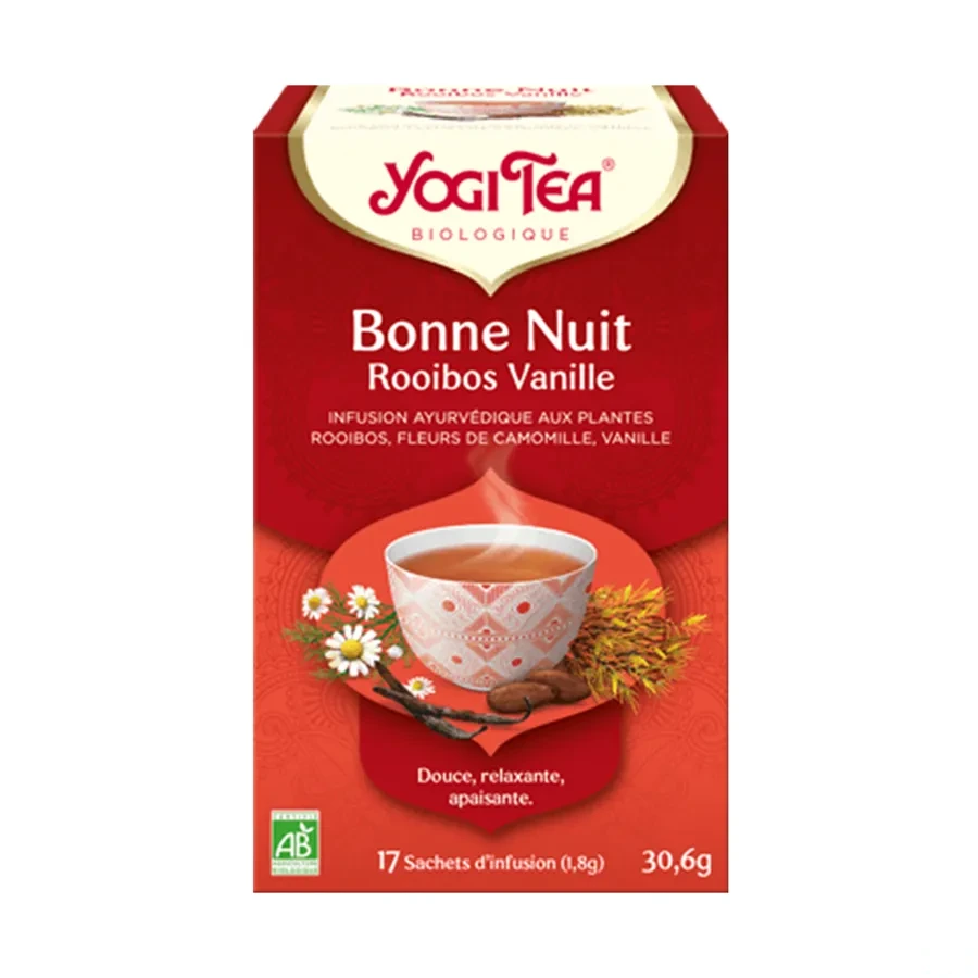 Yogi Tea Bonne Nuit Rooibos Vanille Bio
