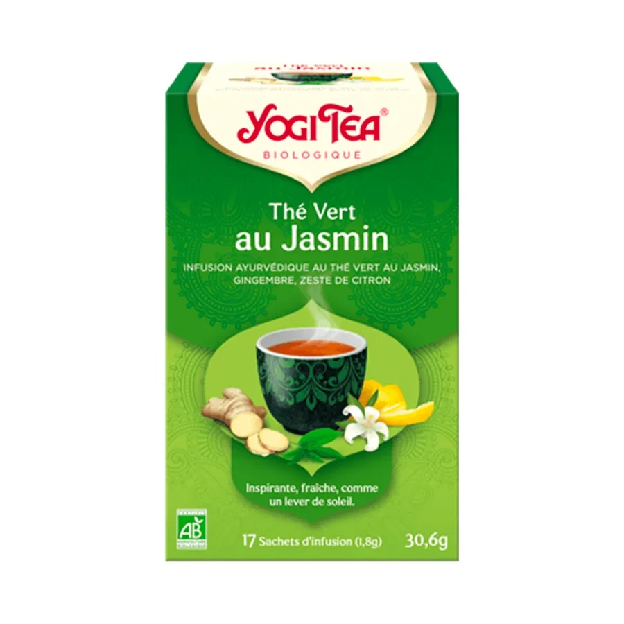 Yogi Tea Thé Vert au Jasmin