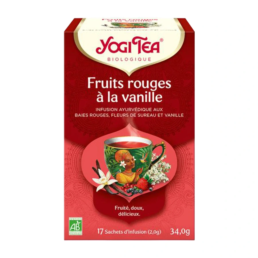 Yogi Tea Fruits Rouges à la Vanille