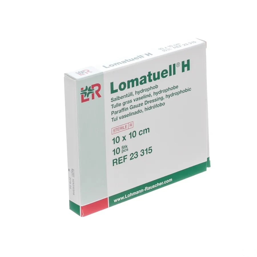 Lomatuell H Tulle Gras Vaseliné Hydrophobe