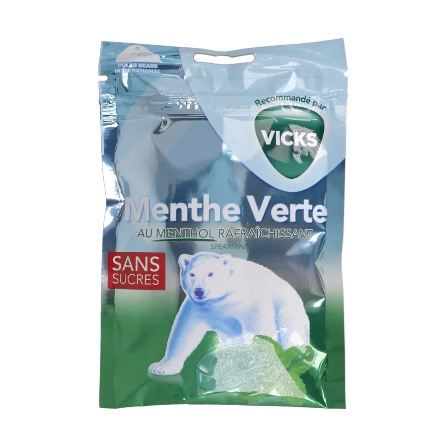 Vicks Bonbons Menthol Sans Sucres