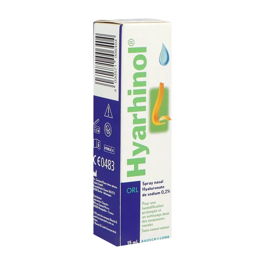 Hyarhinol Spray Nasal Hyaluronate de Sodium
