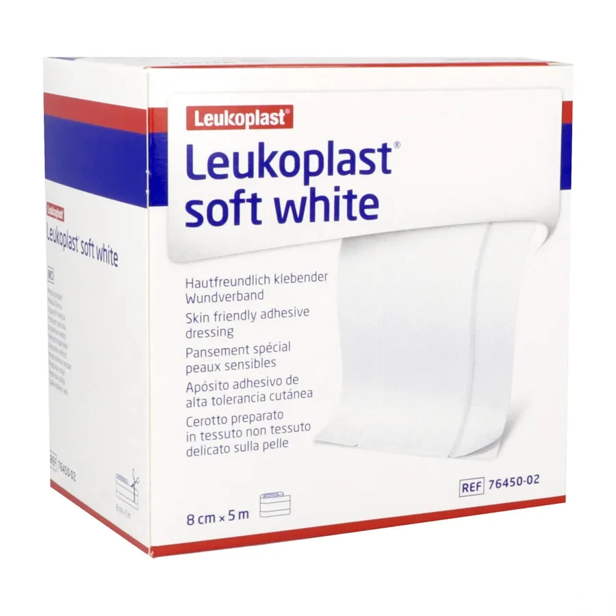 Leukoplast Soft White Pansement Peau Sensible