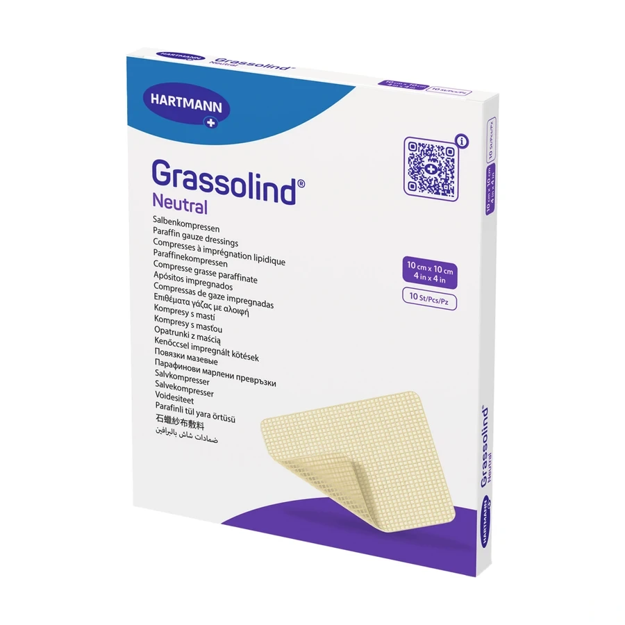 Hartmann Grassolind Neutral Compresses grasses