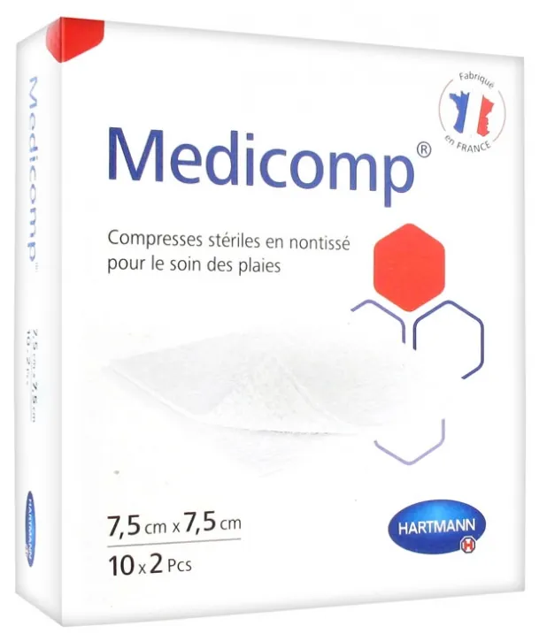 Hartmann Medicomp Compresses Non-Tissé